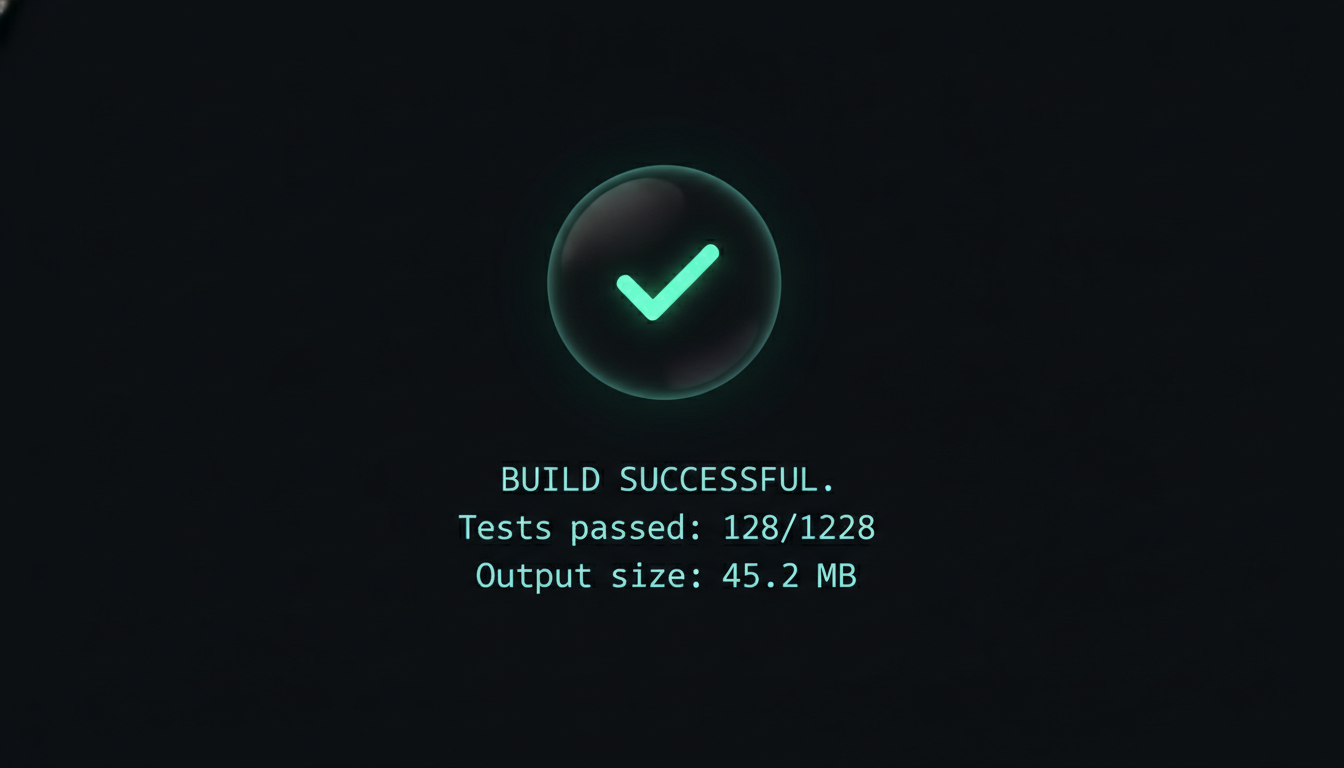 A single Telegram 'Done: overnight render' completion message with a tail of output.