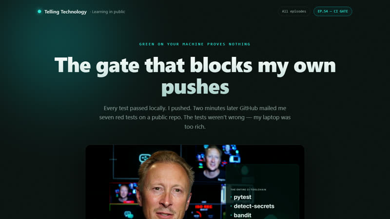 The gate that blocks my own pushes